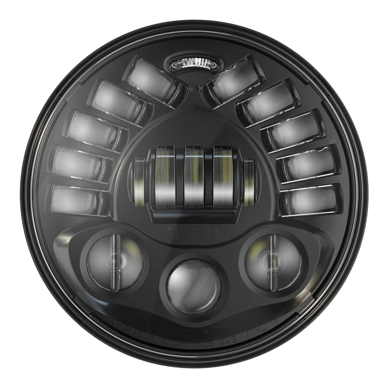 7″ Pedestal JW Speaker Headlight – 8791 Adaptive 2 - DOT/ECE - 0555071 - Image 3
