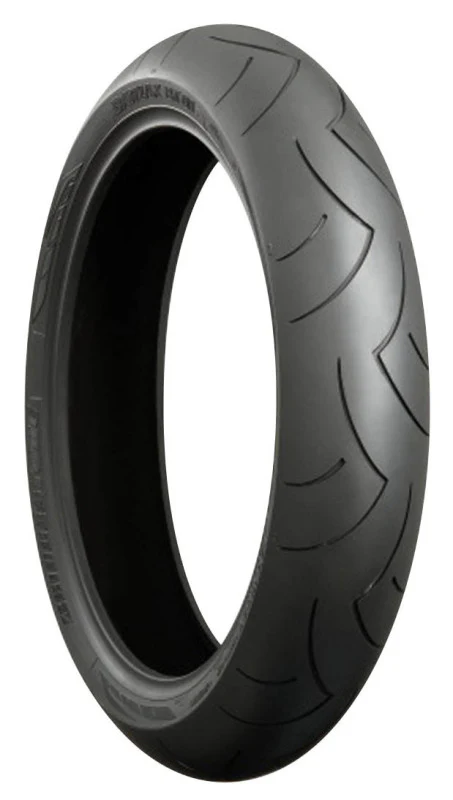 Bridgestone Battlax BT01F Radial Tire - 120/70ZR17 M/C 58W TL