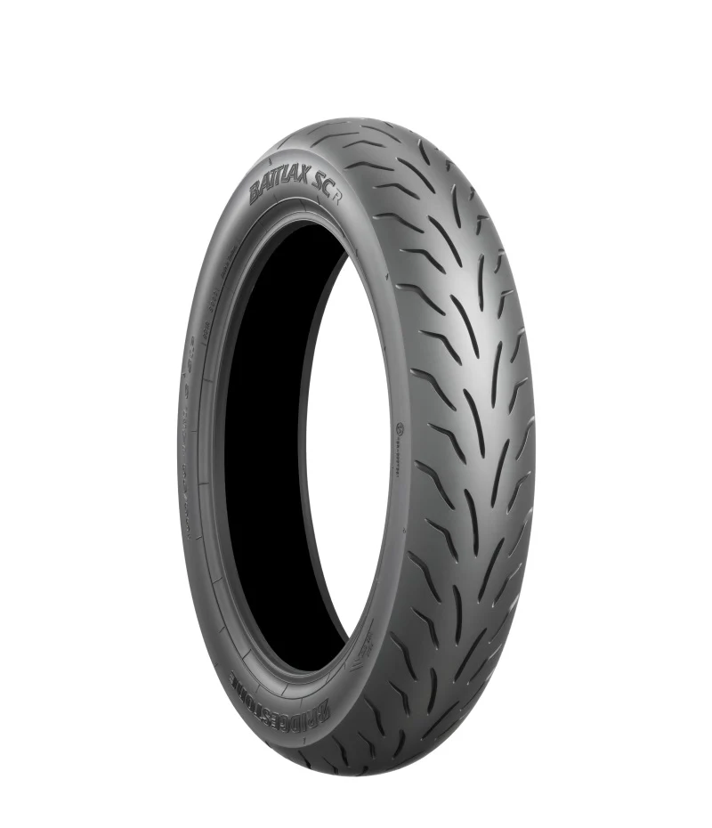 Bridgestone Battlax SCR RFD Tire - 100/90-14 M/C 57P TL Rear