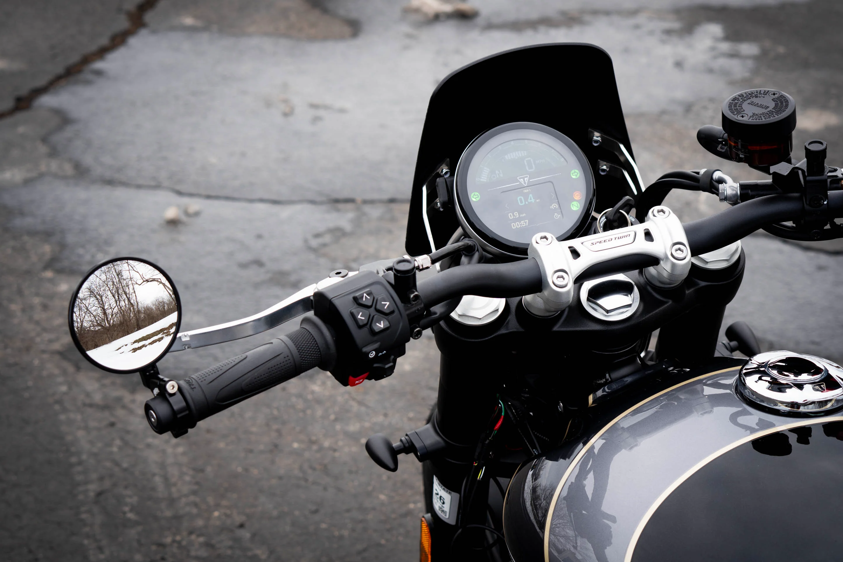 Triumph Bar End Finishers & Mirror Kits - 7/8” Handlebar Triumph Models - Image 3