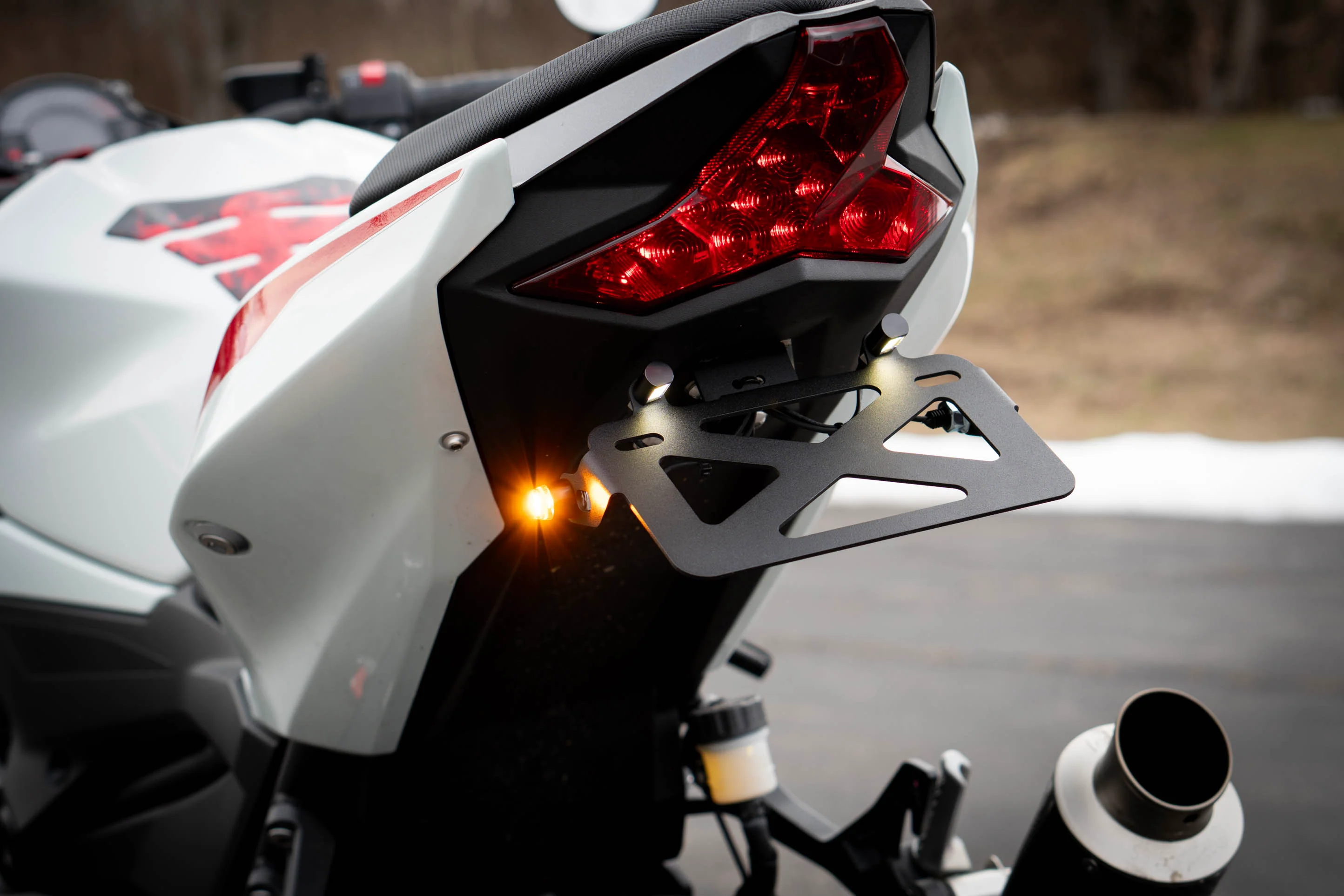 Brogue Tail Tidy for Kawasaki Ninja 400 / Z400 / Ninja 500 / 250 / Z250 / Z500 (2018–2026) - Image 2