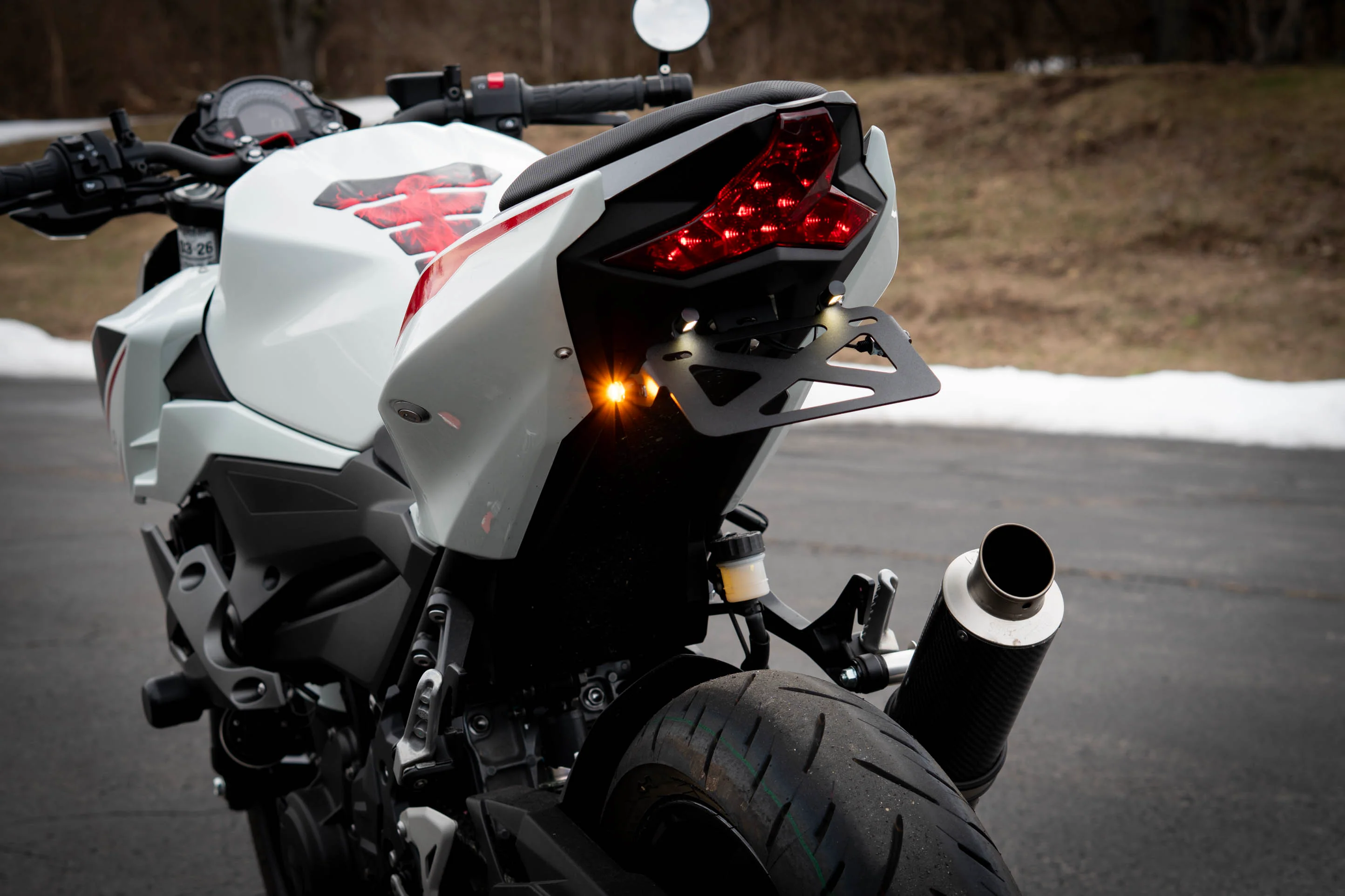 Brogue Tail Tidy for Kawasaki Ninja 400 / Z400 / Ninja 500 / 250 / Z250 / Z500 (2018–2026) - Image 4