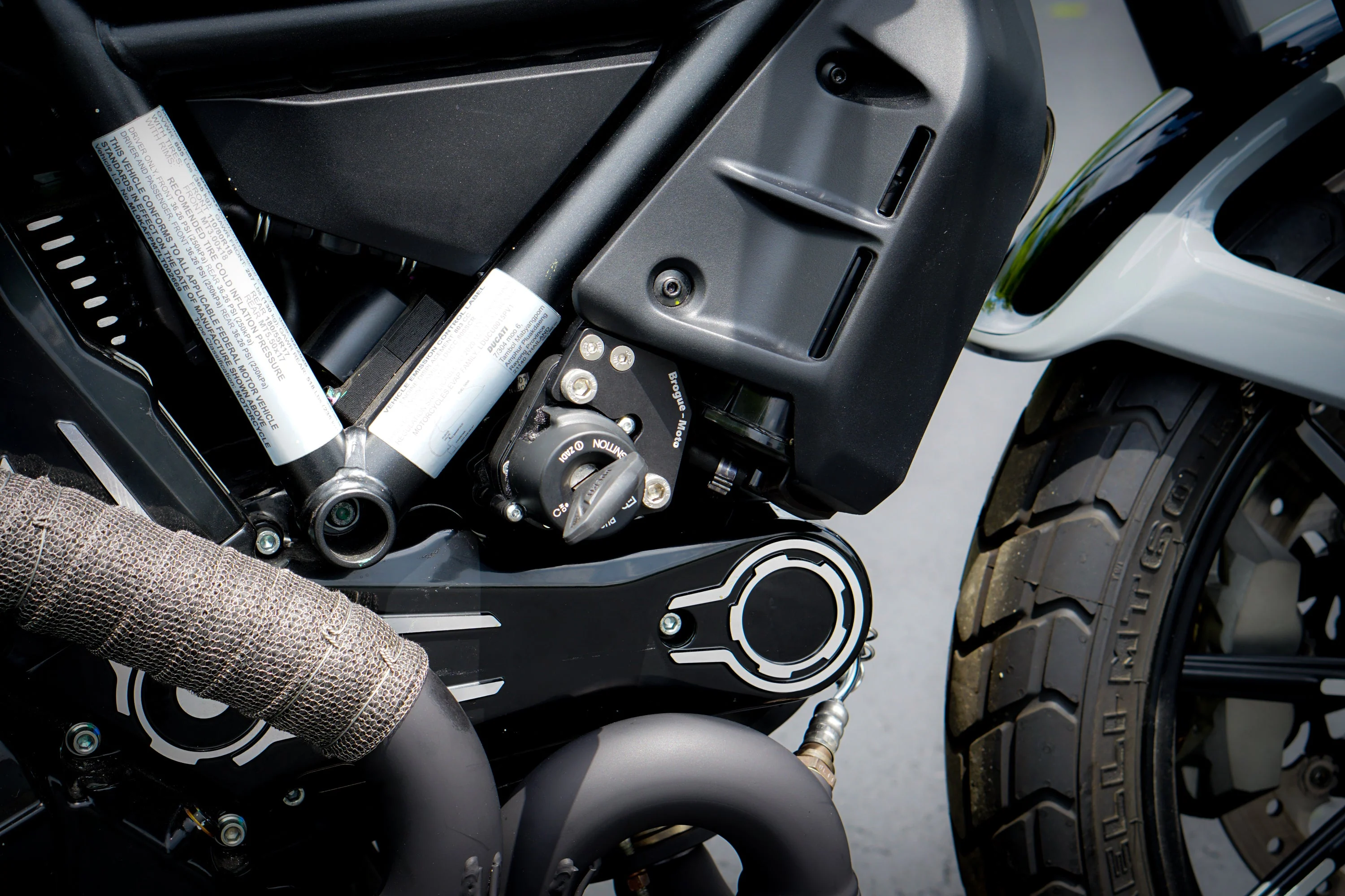 Ducati Scrambler Ignition + Gauge Relocation Builder Kit 2016-2022 - Image 4
