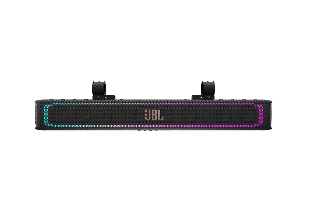 JBL Rallybar XL Powered 35 Inch Bluetooth Soundbar with LED Lighting ED Lighting (Black) - Image 4