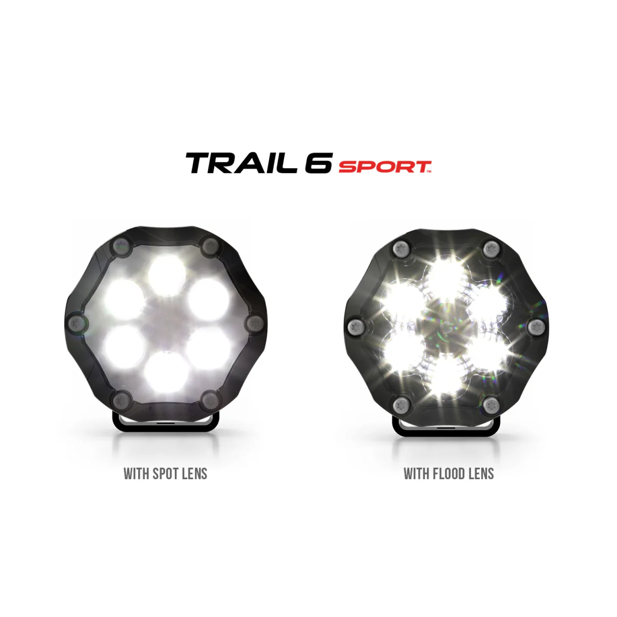 JW Speaker Trail 6 Sport 3.7" LED Light Pods – Off-Road Auxiliary Lights for UTV, Truck & Jeep - Image 3