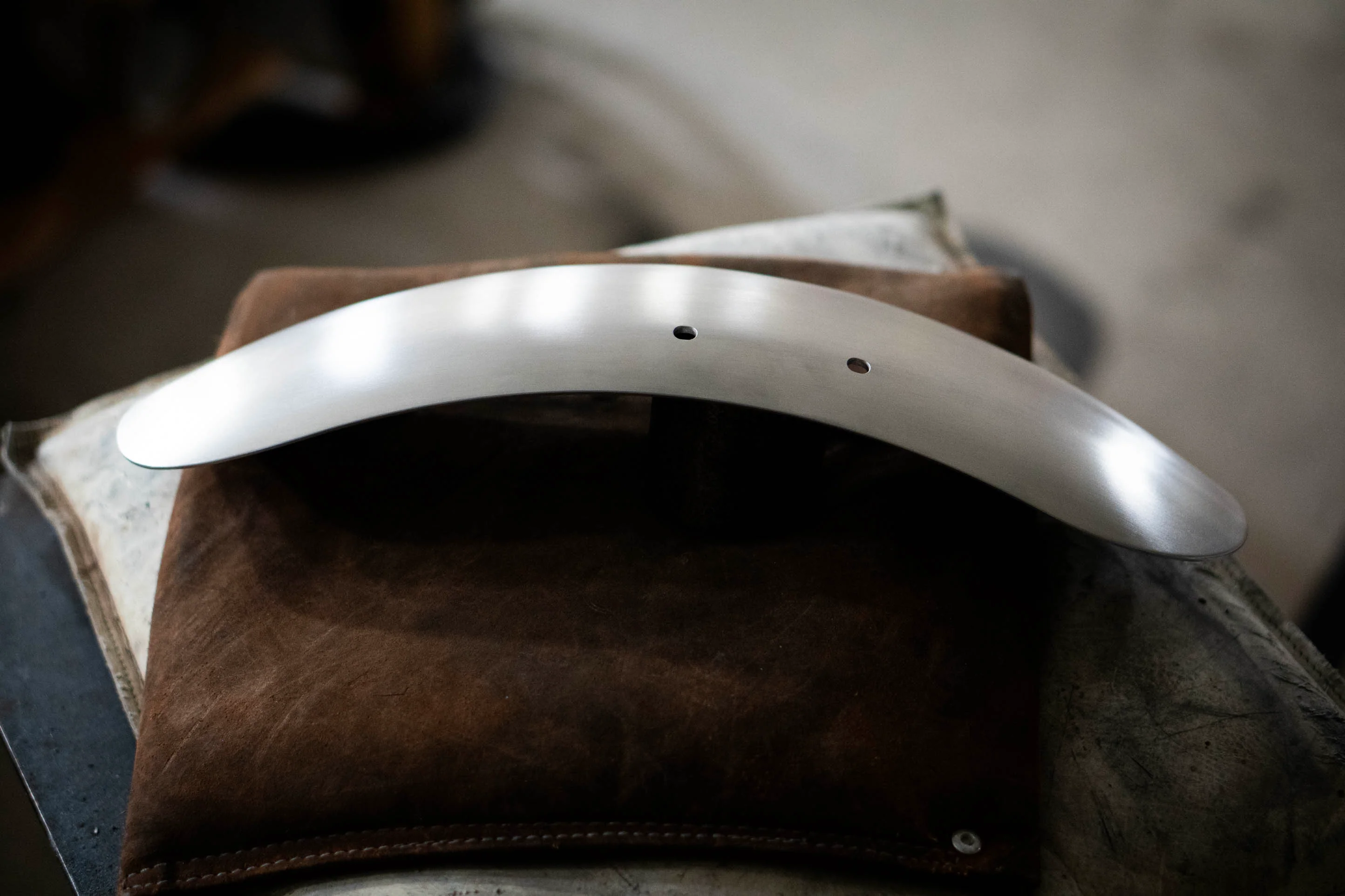 Short Aluminum Front Fender for Triumph Bonneville | 2016+ T100, T120, Street Twin, Street Scrambler - Image 16