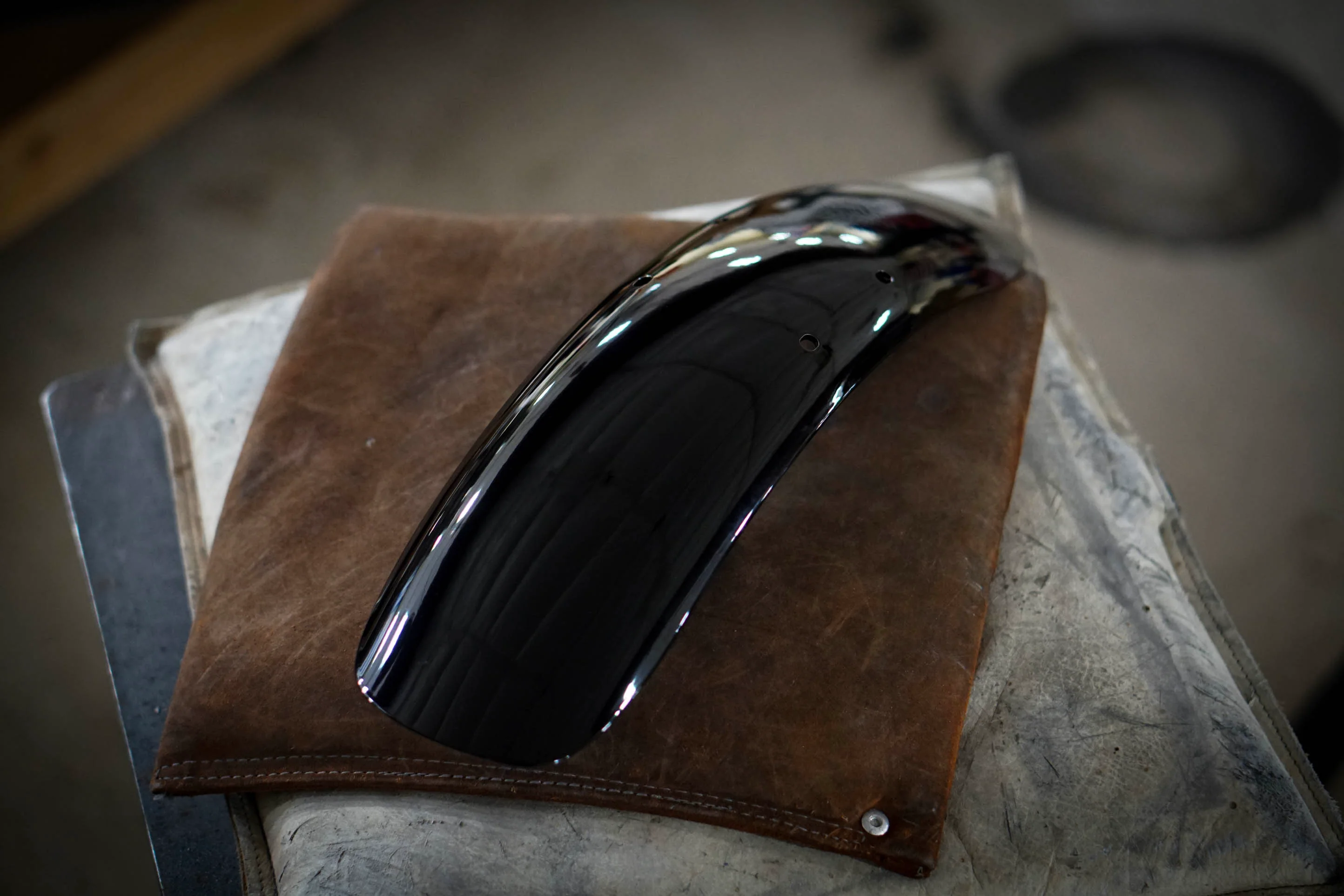 Short Aluminum Front Fender for Triumph Bonneville | 2016+ T100, T120, Street Twin, Street Scrambler - Image 21