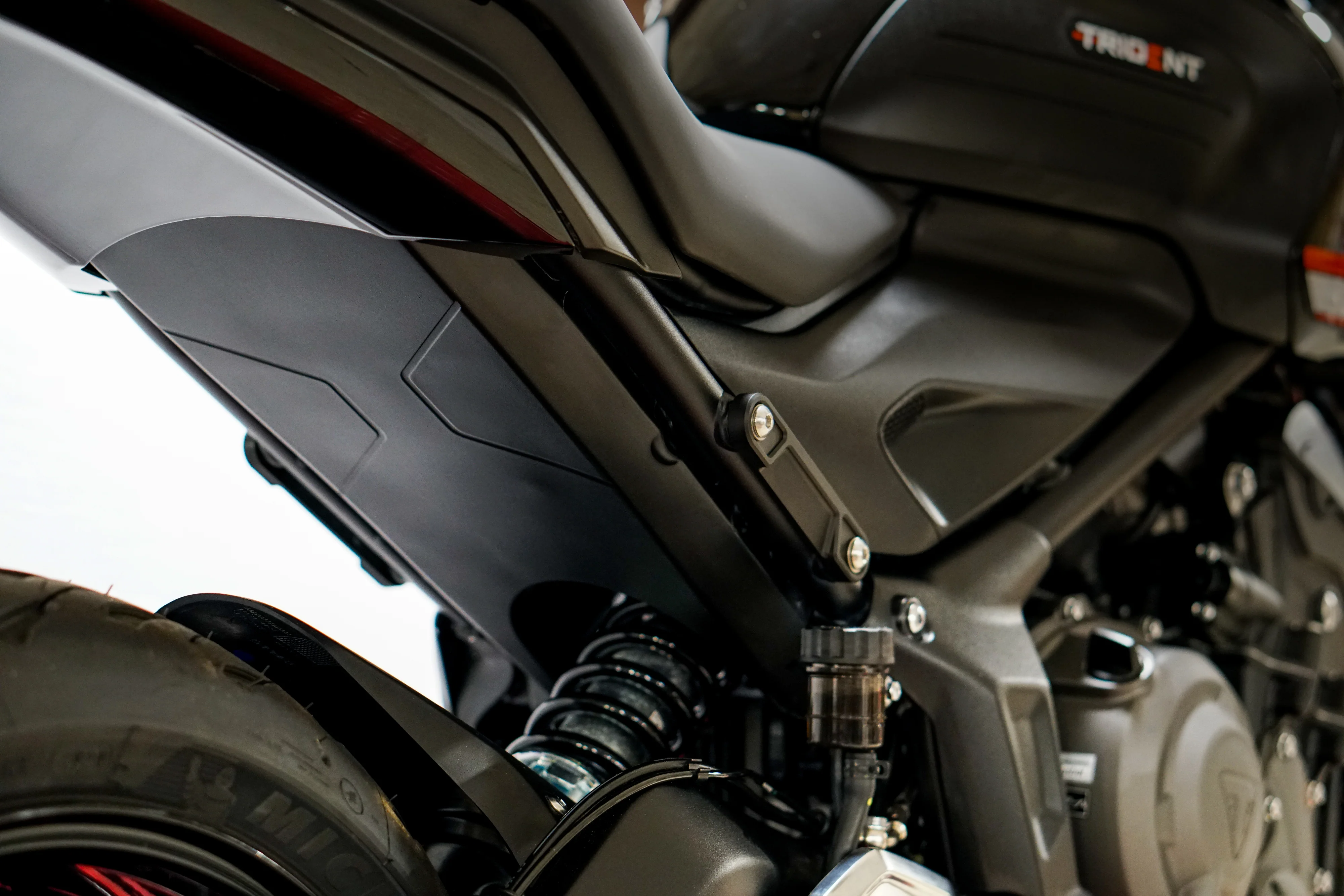 Triumph Trident 660 Pillion Delete Block Off Kit - Image 5