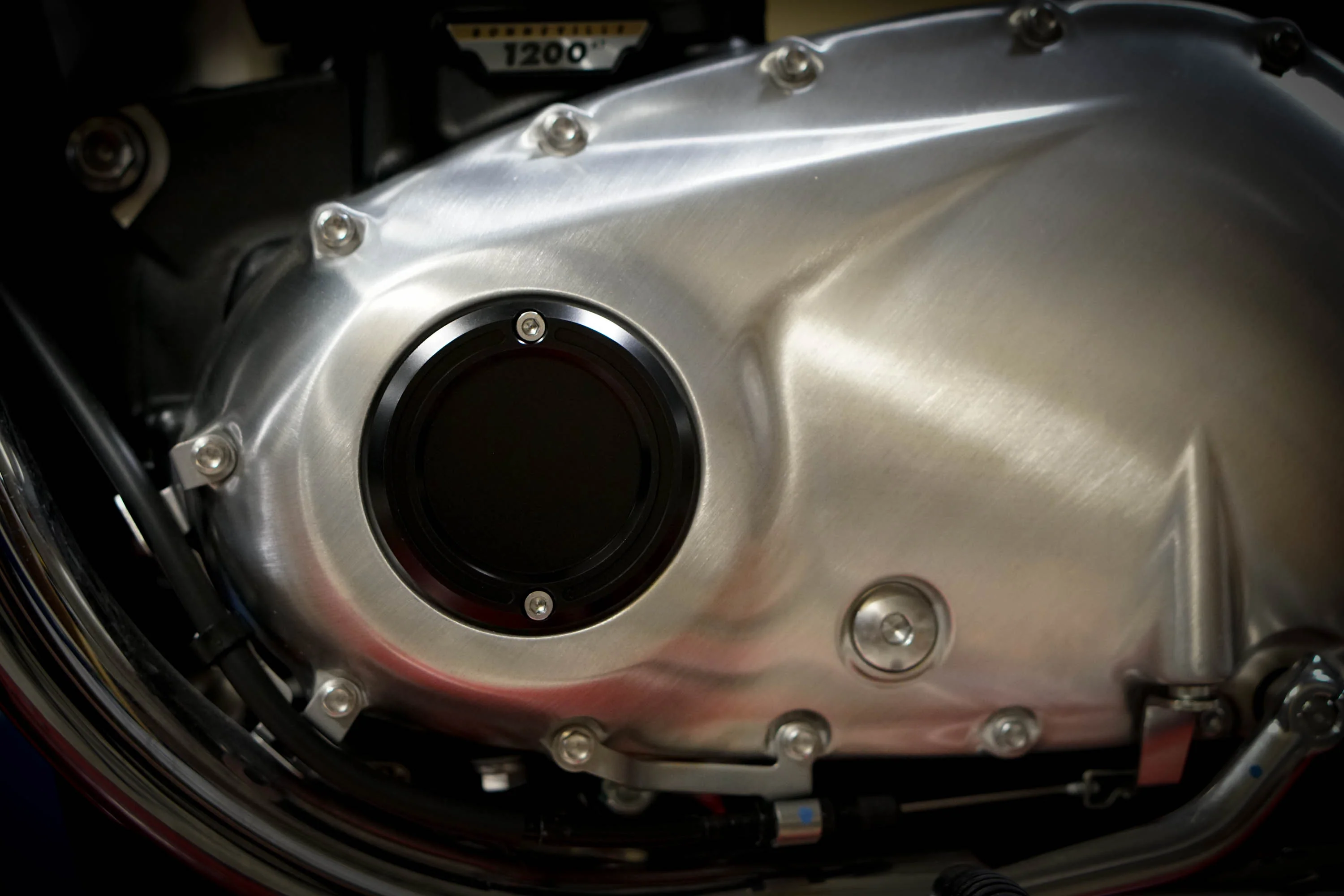 Triumph Machined Clutch Cover - Left Hand Cover - Brogue Moto - Image 3