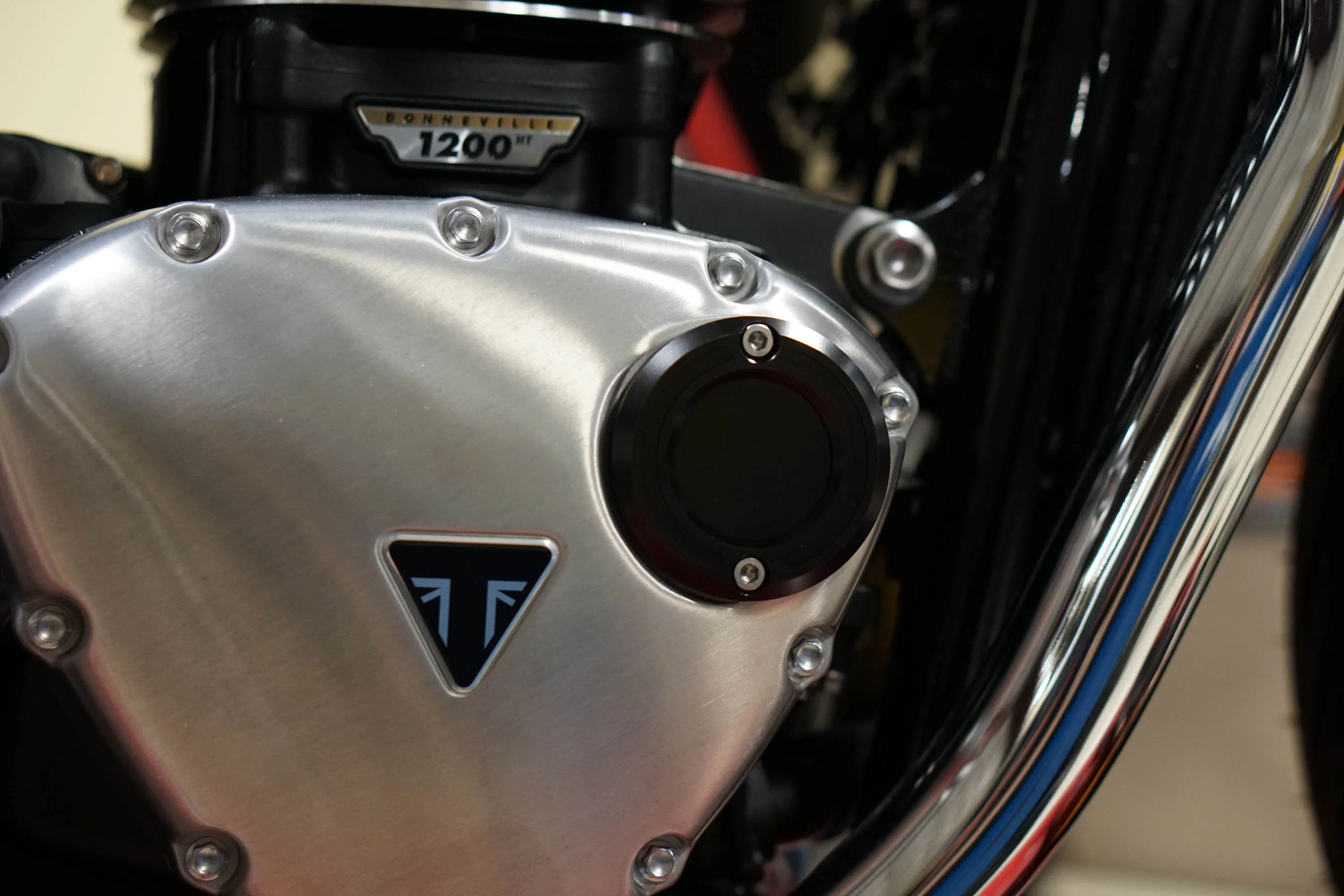 Triumph Machined Point ACG Cover - Right Hand Cover - Brogue Moto - Image 4