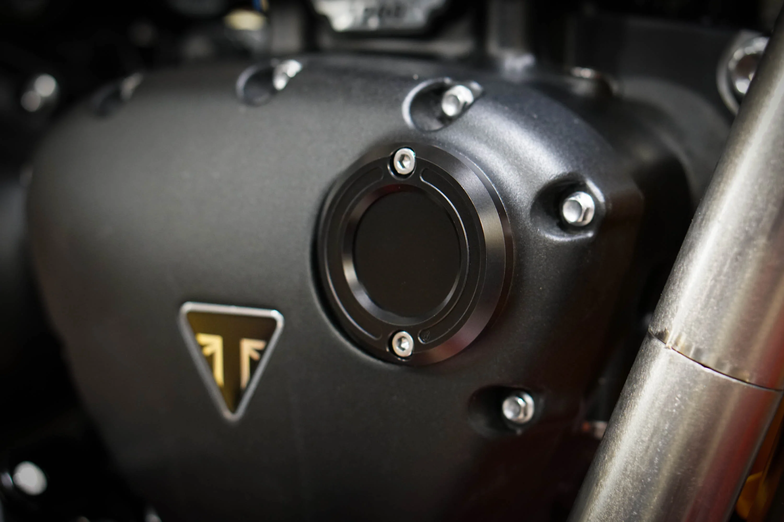 Triumph Machined Point ACG Cover - Right Hand Cover - Brogue Moto - Image 5
