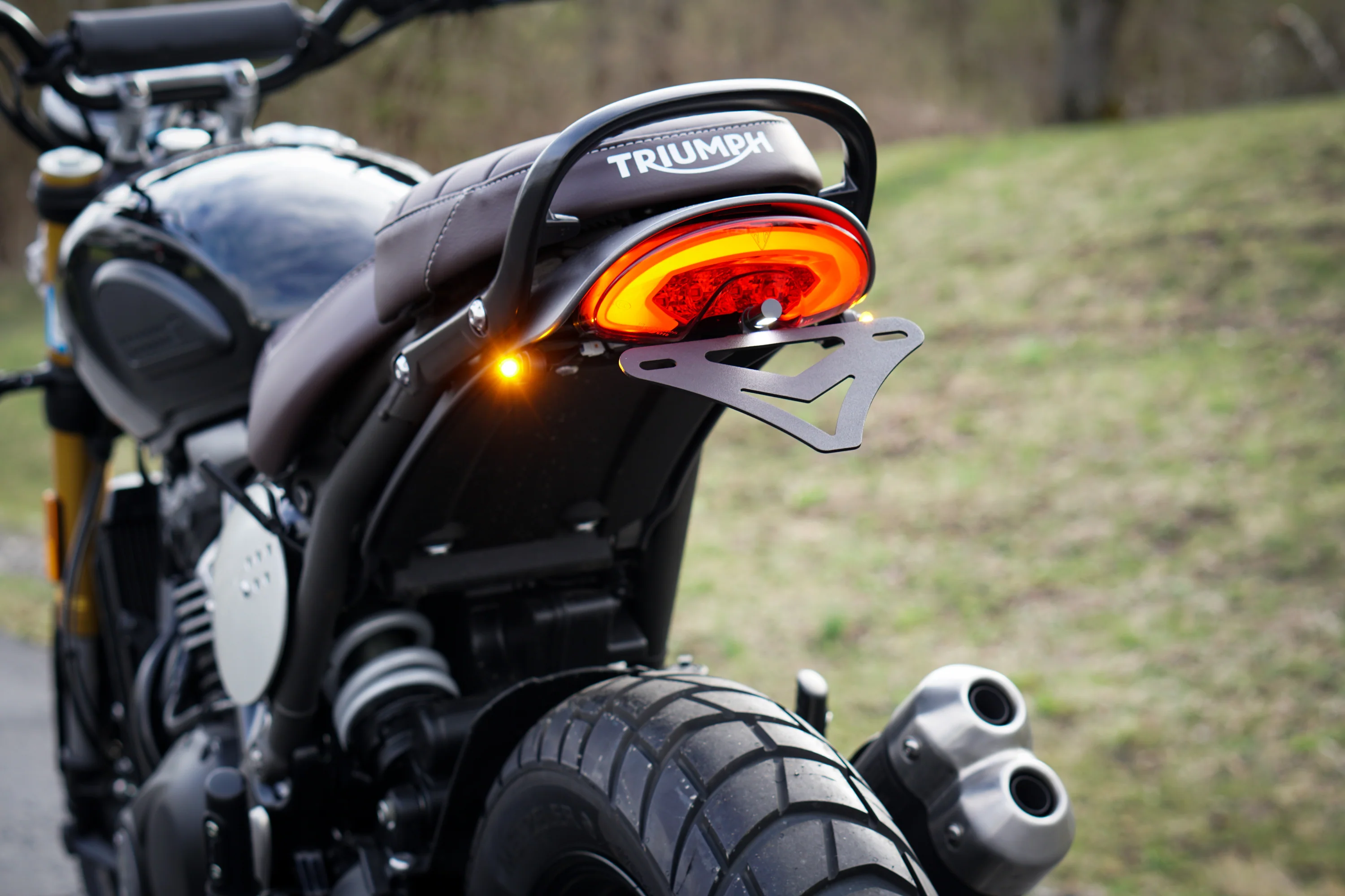 Triumph Speed 400 & Scrambler 400 Low Profile Plug & Play Rear Turn Signal Kits - Image 5