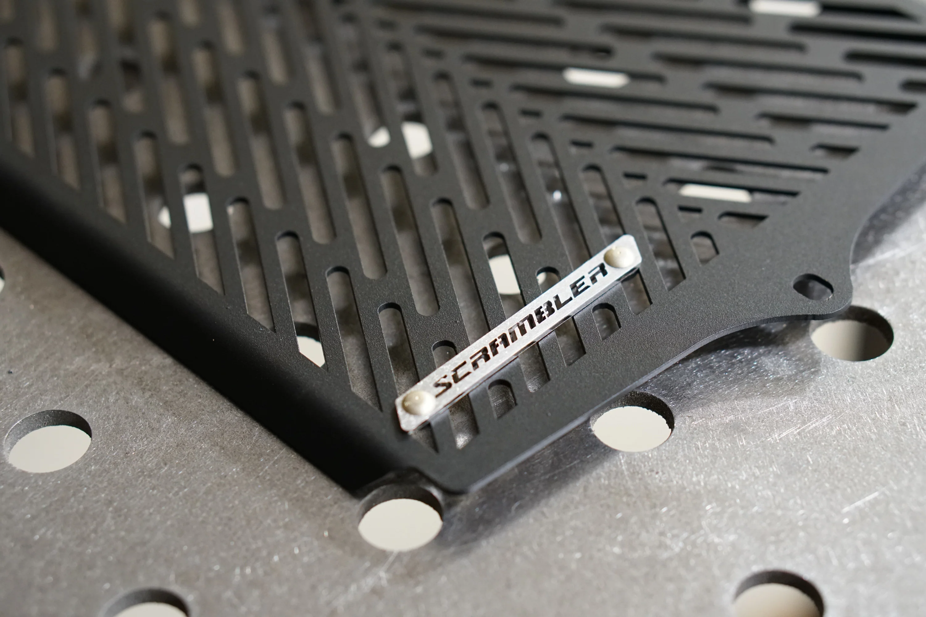 Triumph Radiator Guard - 2016+ Triumph Speed Twin, Thruxton R / 1200, Bonneville T100, T120, Street Twin / Cup / Scrambler - Image 14