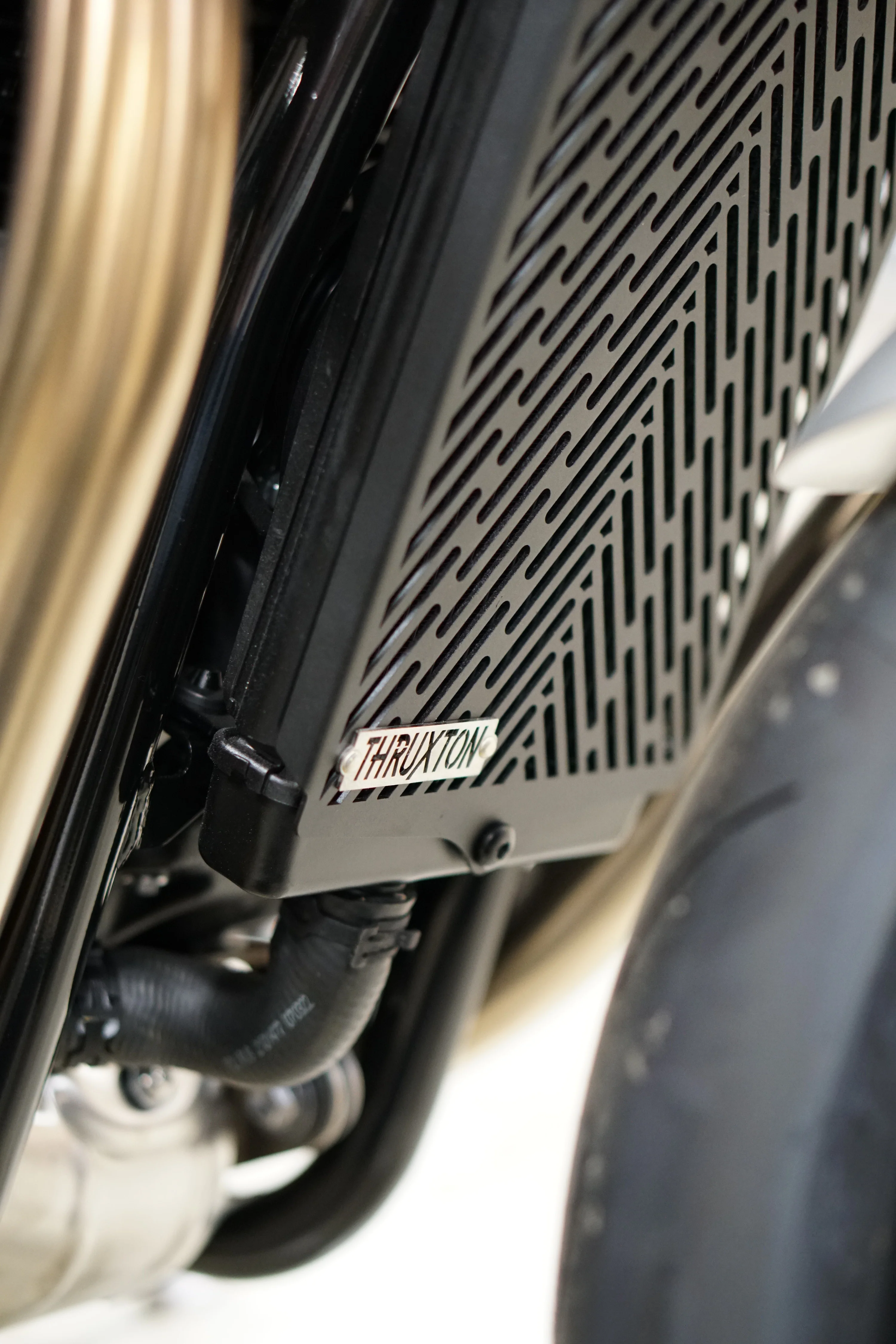 Triumph Radiator Guard - 2016+ Triumph Speed Twin, Thruxton R / 1200, Bonneville T100, T120, Street Twin / Cup / Scrambler - Image 16