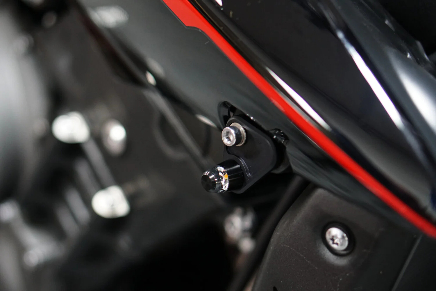 Triumph Street Triple Front Turn Signal Adapters - 2017 - 2022 - Image 4