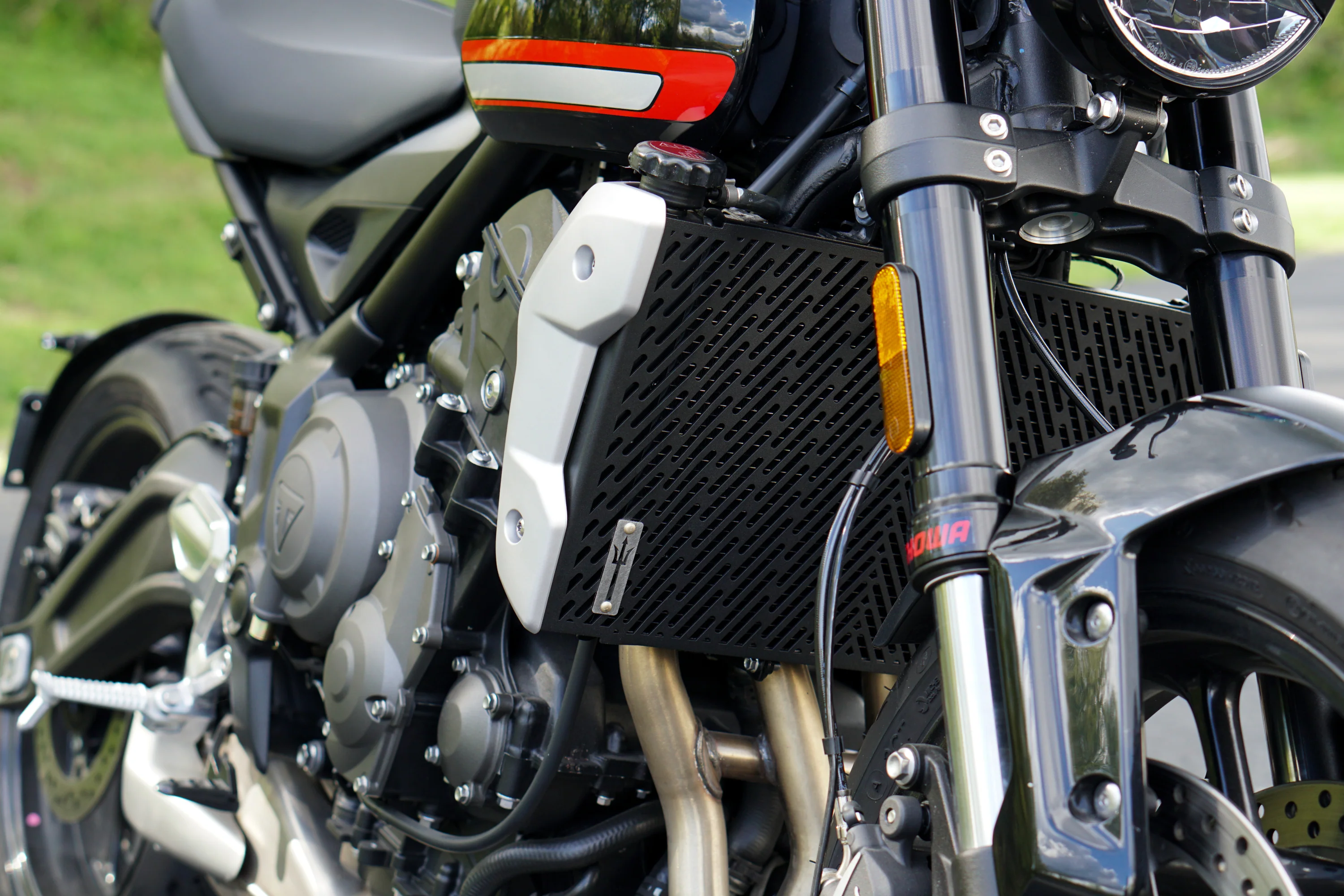 Triumph Trident 660 Front Radiator Guard - Image 12