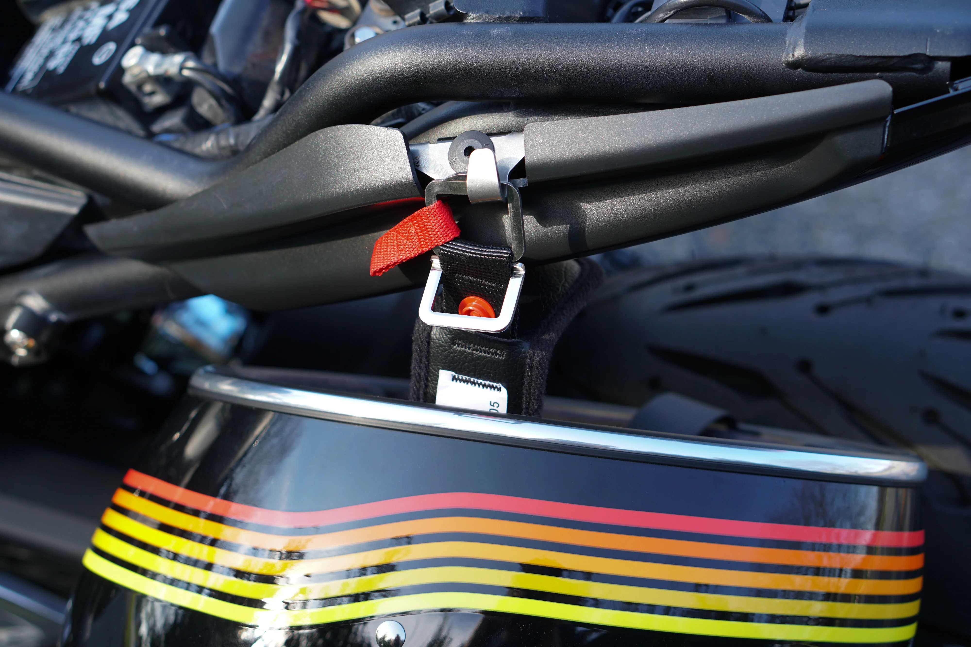 Triumph Trident 660 Helmet Hook (lock) - Image 3